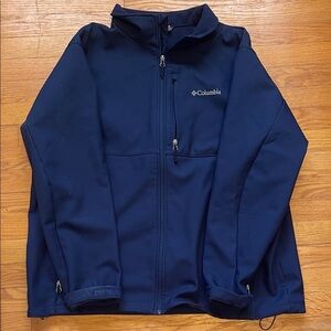 Columbia Deep Blue Full-Zip Jacket